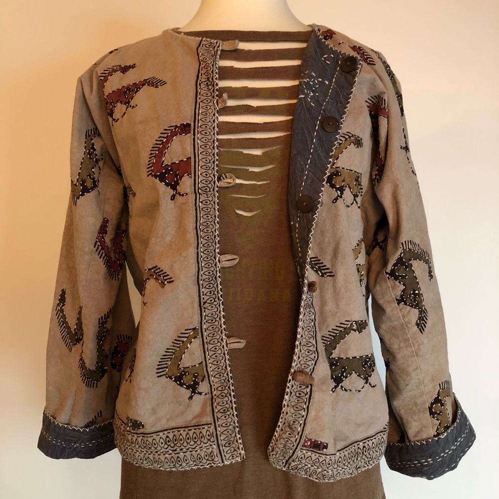 Vintage Orvis South Western Horse Jacket S boho